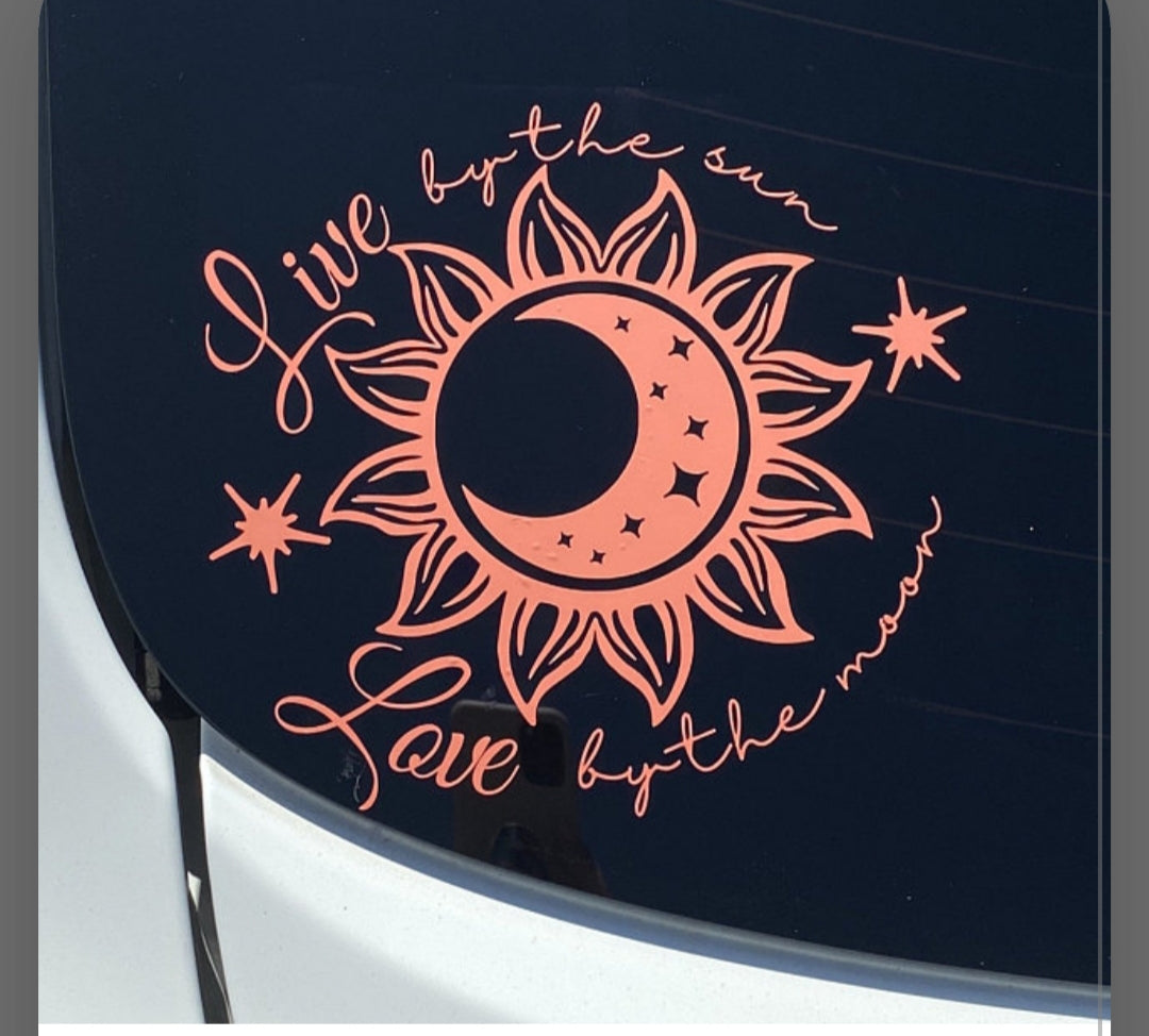 Sun, Moon Decals & Stickers