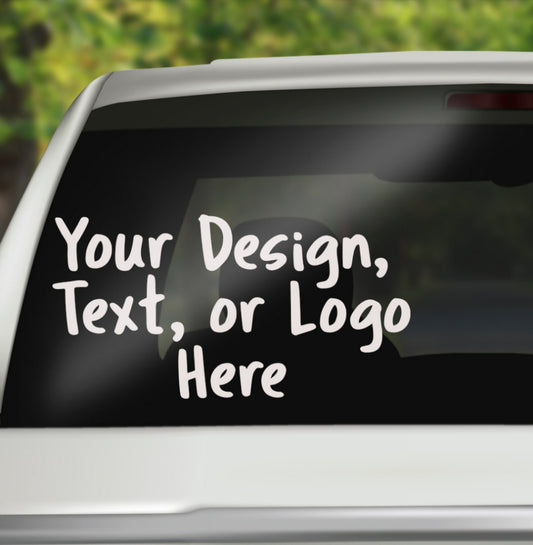 Custom listing. Select your size and we will contact for details. Car decal